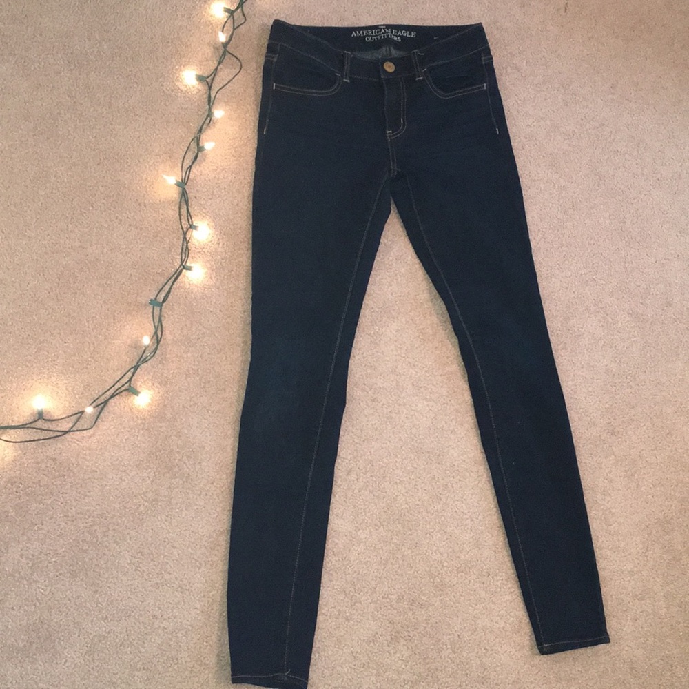 Jegging Super Stretch Dark Wash 6 Long